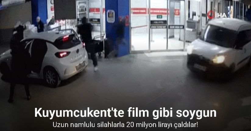 Kuyumcukent AVM’de 20 milyonluk soygun