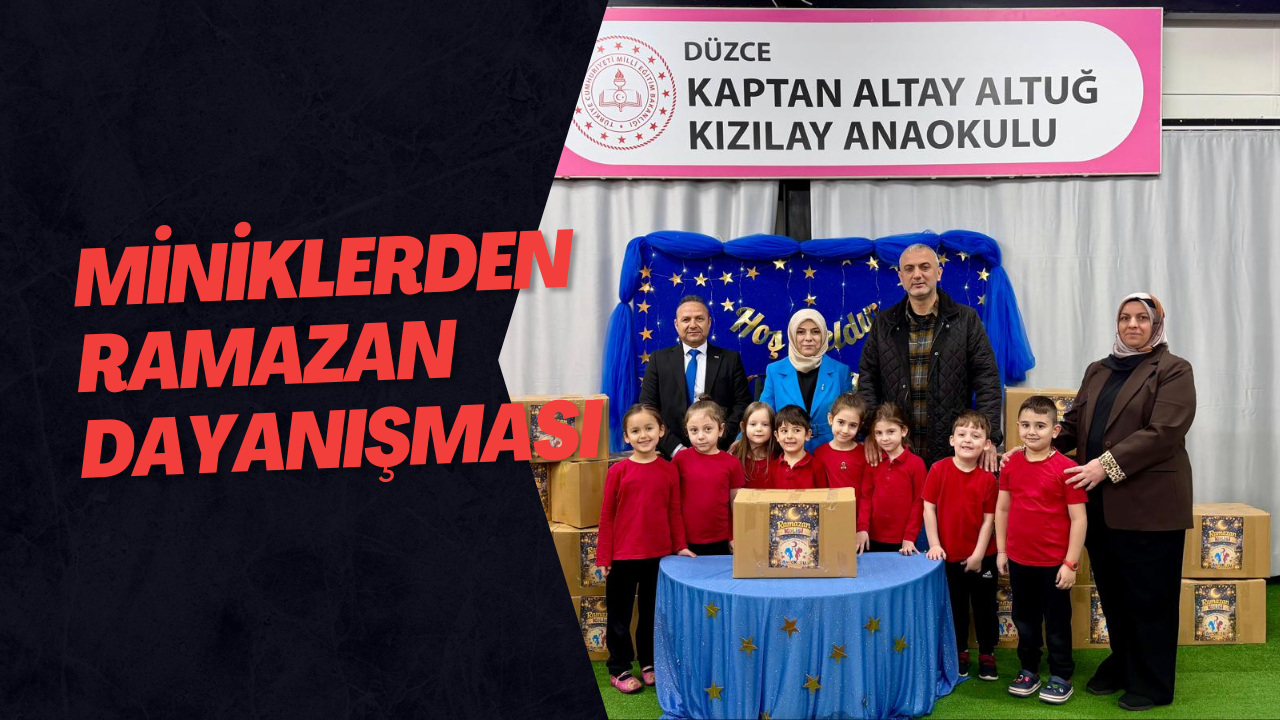 Miniklerden Ramazan Dayanışması