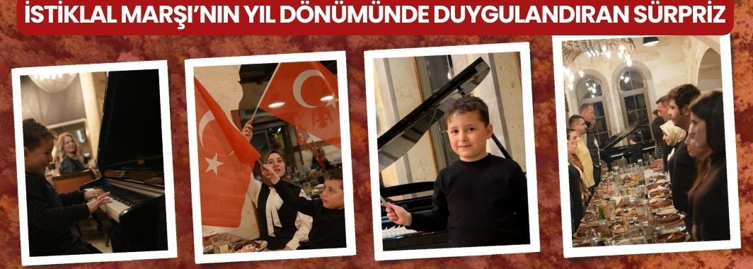 İstiklal Marşı’nın Yıl Dönümünde Duygulandıran Sürpriz
