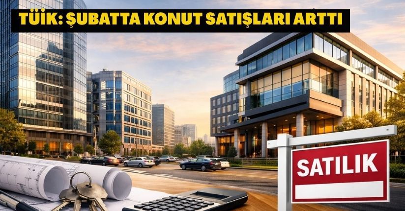 TÜİK: Şubatta konut satışları arttı