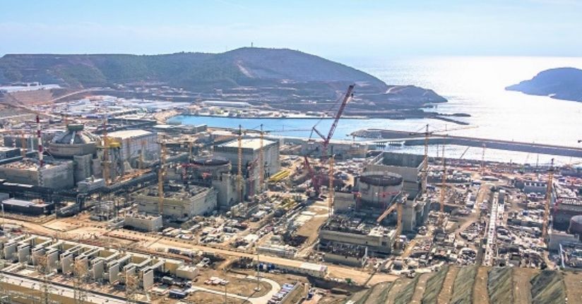 Akkuyu NGS’nin 4’üncü Güç Ünitesi’nde reaktör şaftının yapısal bileşeni monte edildi