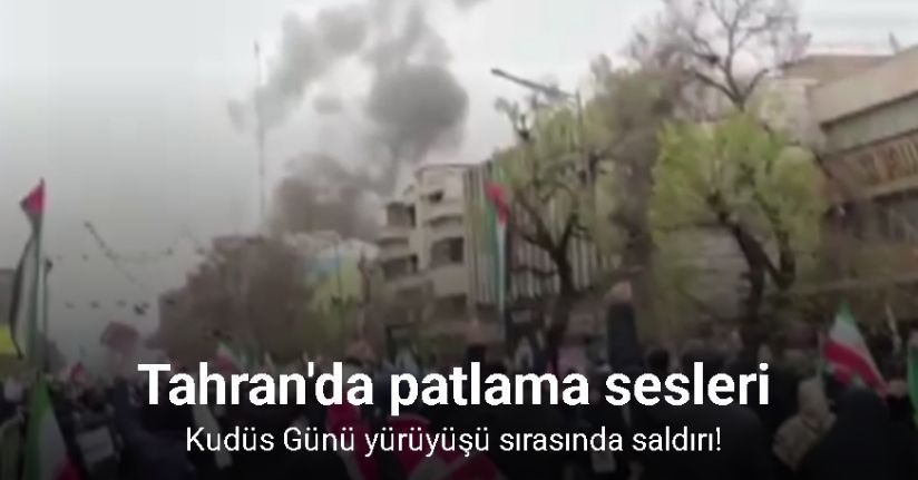 Tahran'da Kudüs Günü yürüyüşü sırasında saldırı meydana geldi