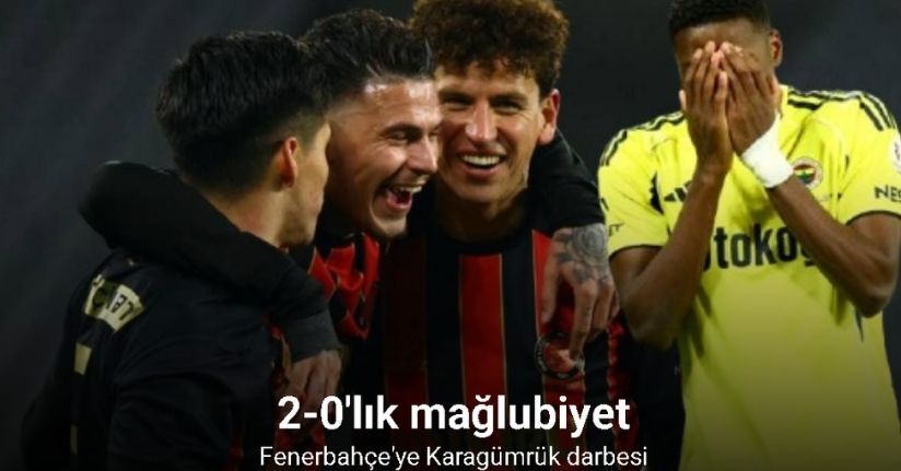 Fenerbahçe’nin Süper Lig’de namağlup serisi 26. haftada bitti