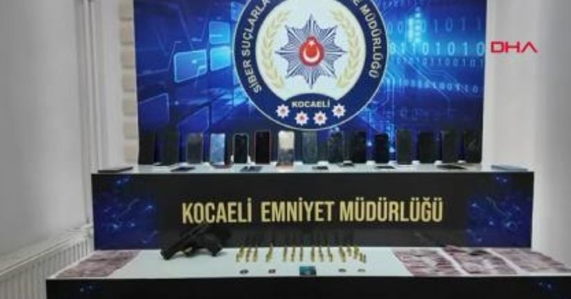 Kocaeli merkezli dolandırıcılık operasyonu; 18 tutuklama 