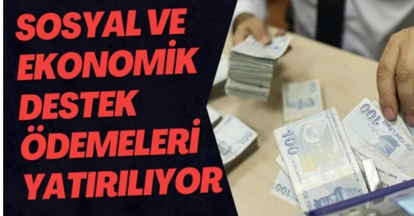 Sosyal ve Ekonomik Destek ödemeleri hesaplara yatırıldı