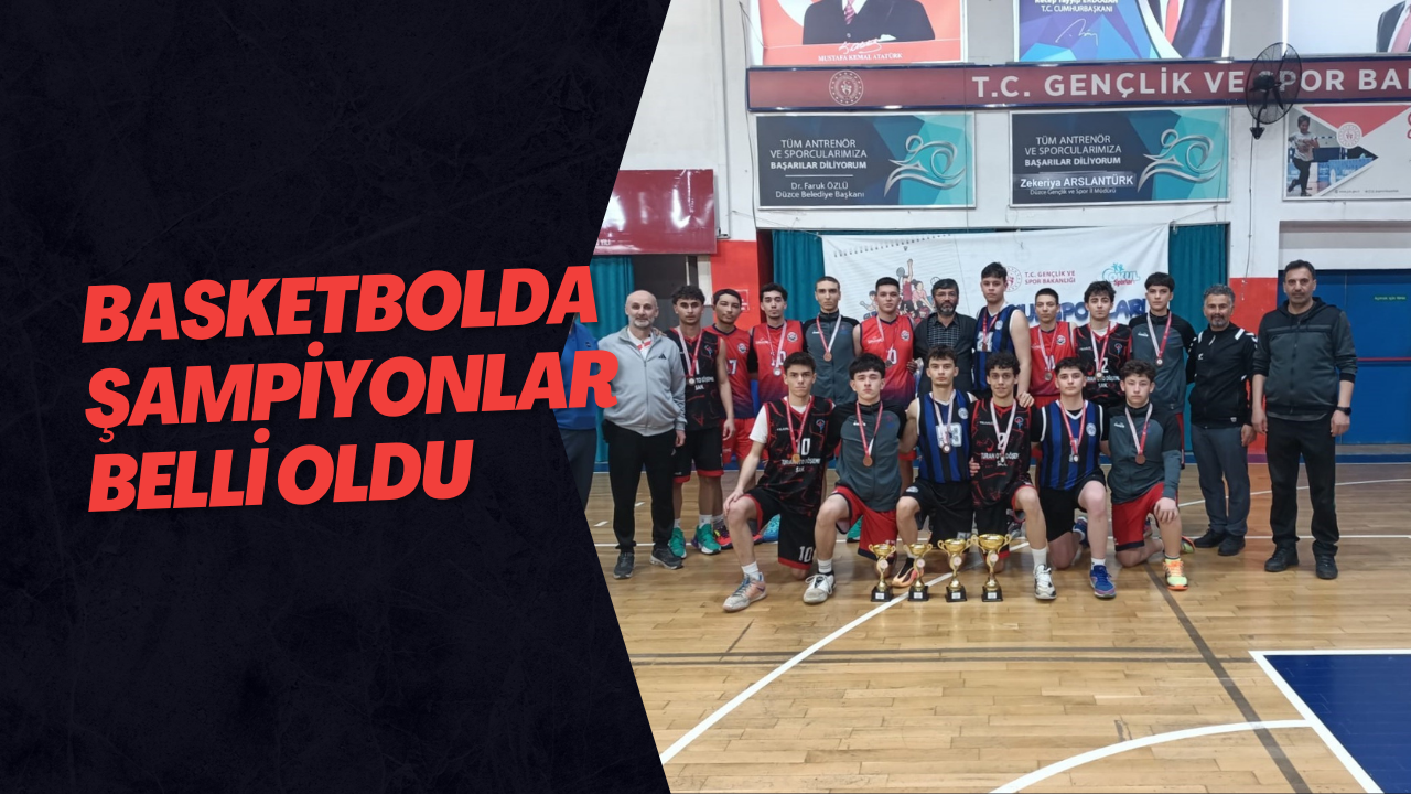 Basketbolda Şampiyonlar Belli Oldu