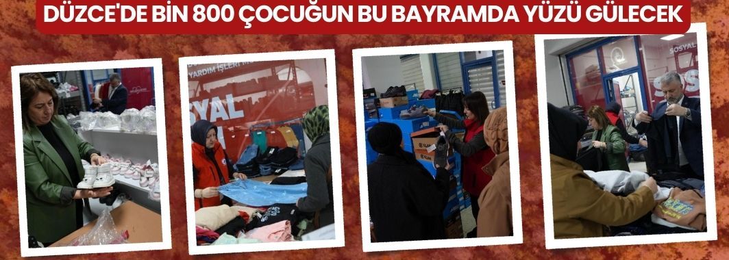 7500 Parça Bayramlık Dağıtımı Başladı