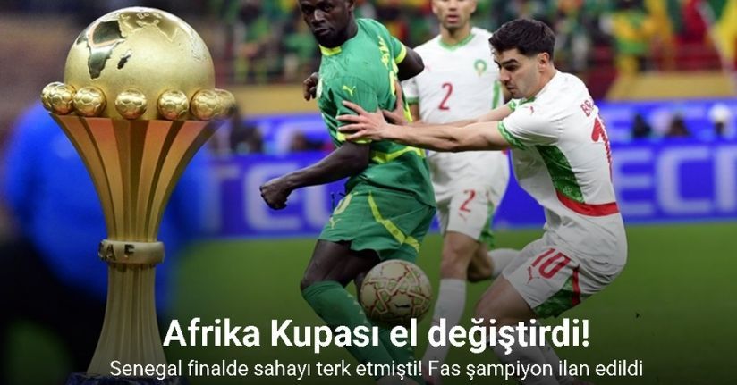 Afrika Kupası el değiştirdi, yeni şampiyon Fas