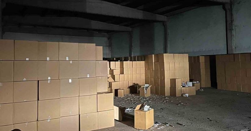 Adana’da rekor: 144 milyon kaçak makaron ele geçirildi