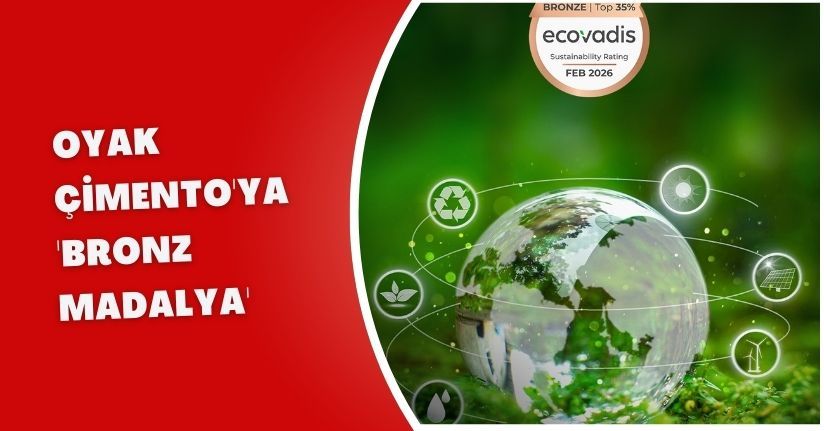 OYAK Çimento'ya sürdürülebilirlikte 'bronz madalya'