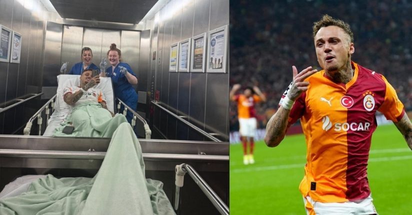 Noa Lang, ameliyatının iyi geçtiğini paylaşımıyla duyurdu