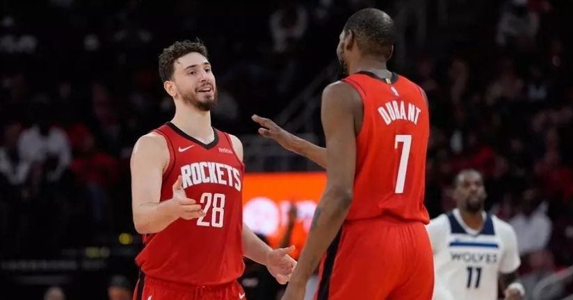 Alperen Şengün double double ile oynadı, Houston evinde kazandı