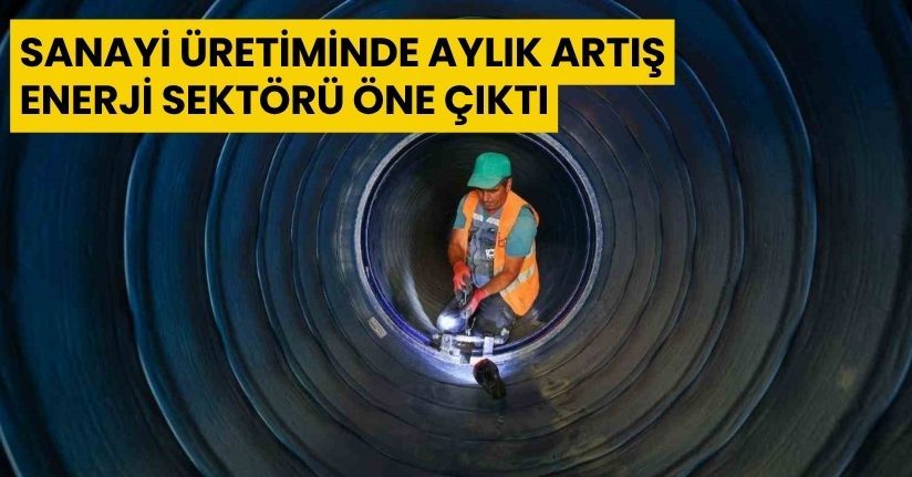 Sanayi Üretiminde Aylık Artış: Enerji Sektörü Öne Çıktı