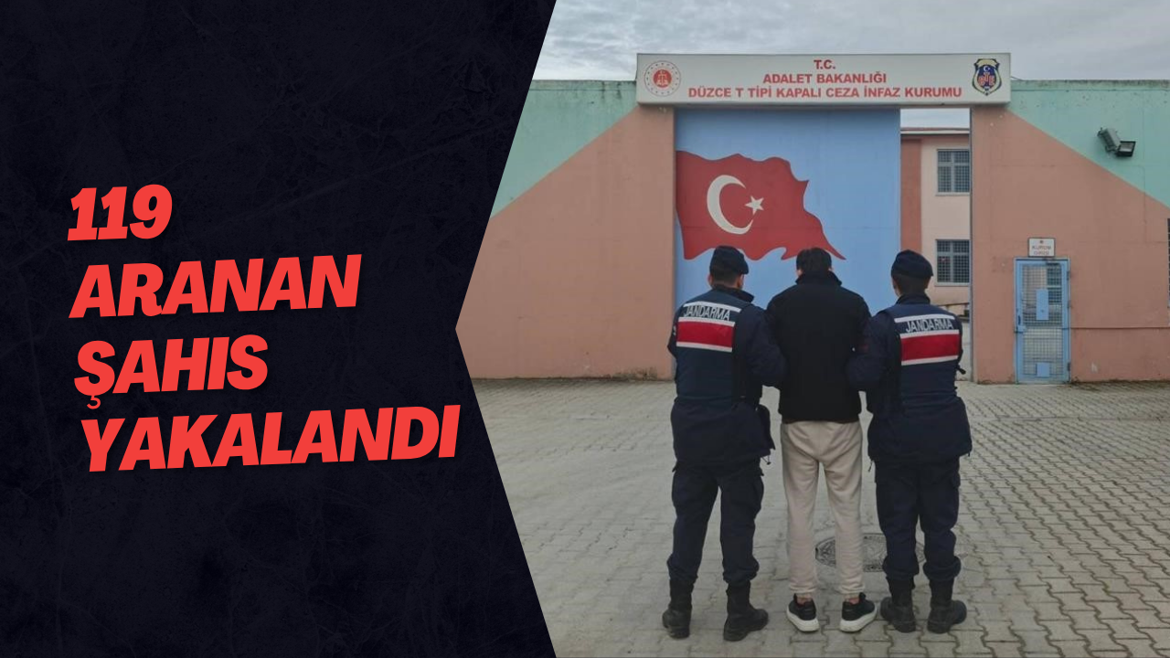 119 Aranan Şahıs Yakalandı