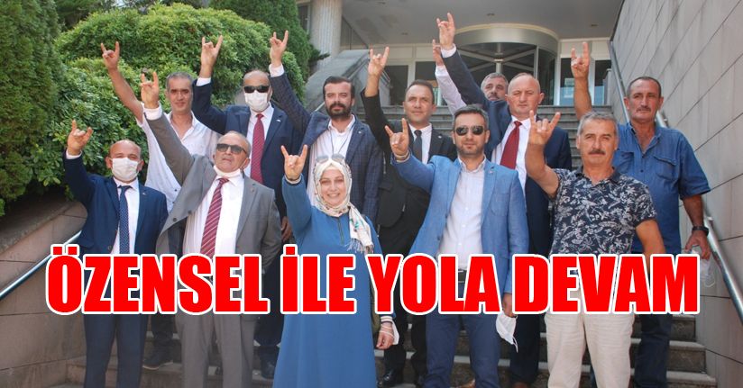 Akçakoca'da MHP Özensel ile devam dedi