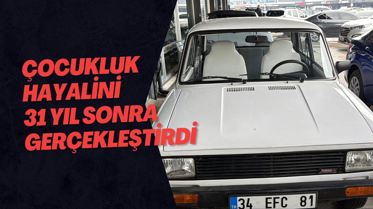 Çocukluk Hayalini 31 Yıl Sonra Gerçekleştirdi