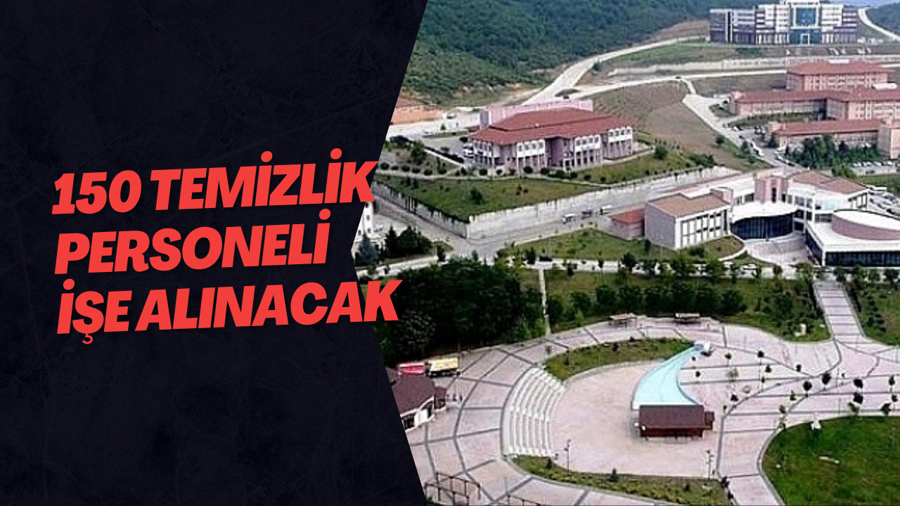 150 Temizlik Personeli İşe Alınacak