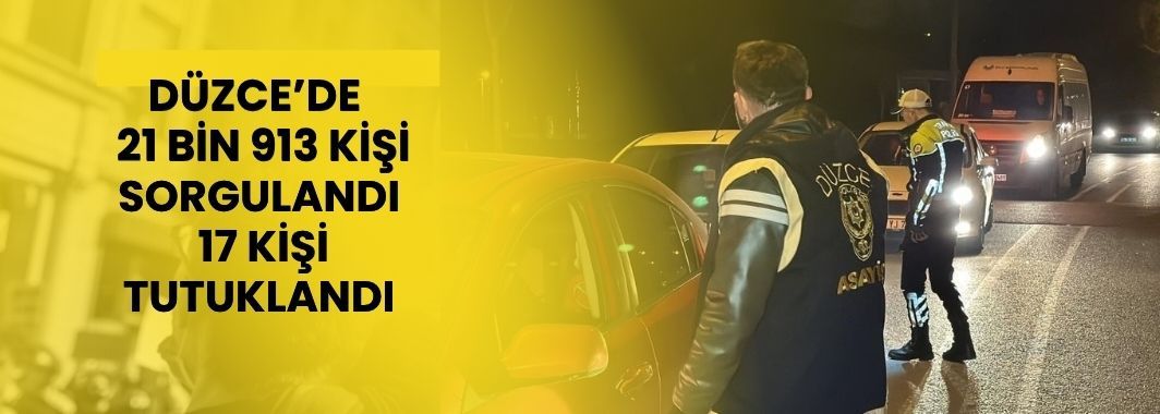 119 Aranan Şahıs Yakalandı