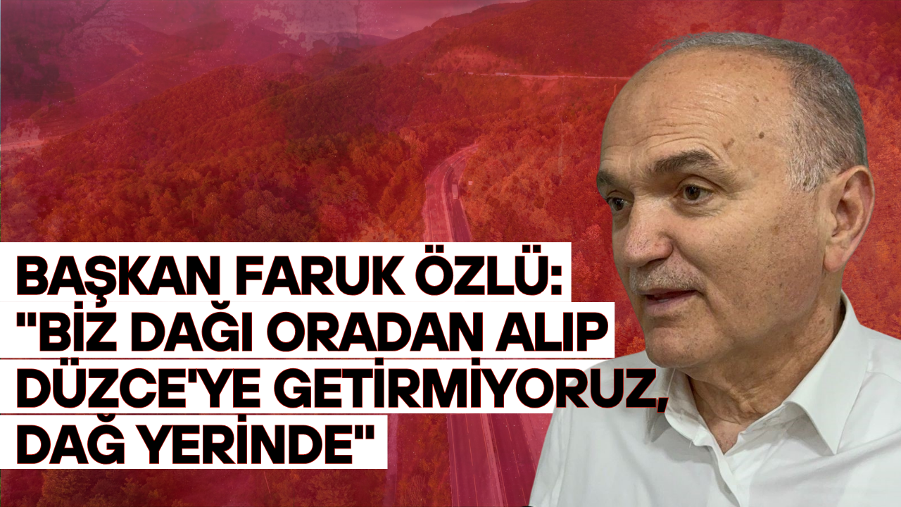 Başkan Faruk Özlü: 