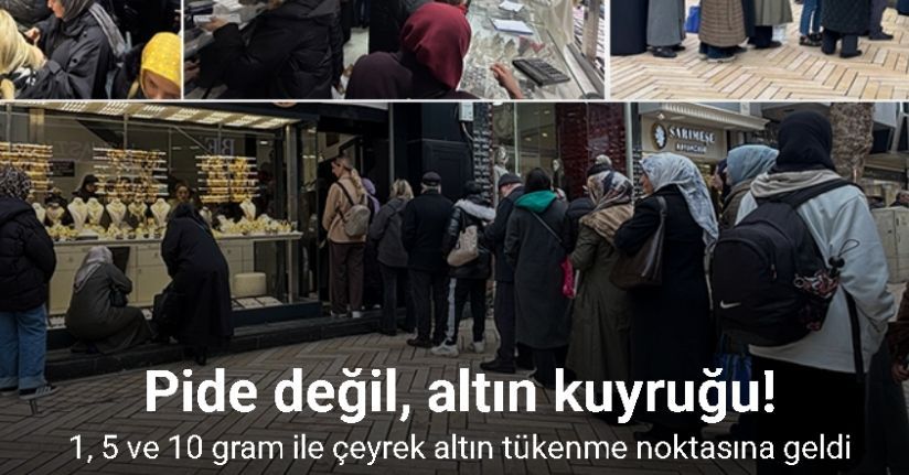 Pide değil, altın kuyruğu