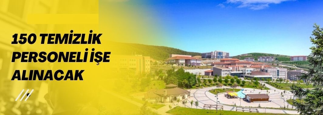 150 Temizlik Personeli İşe Alınacak