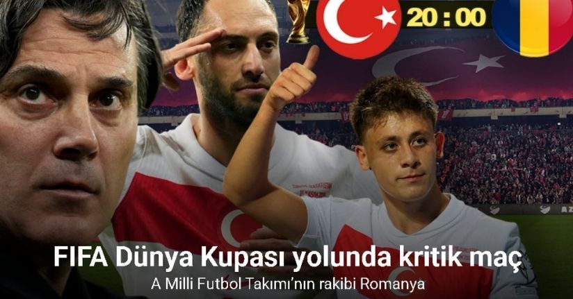A Milli Futbol Takımı’nın, FIFA Dünya Kupası yolundaki ilk rakibi Romanya