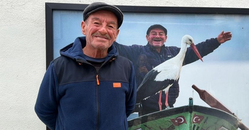 Yaren Leylek ve Adem amcaya yoğun ilgi