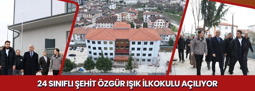 24 Sınıflı Okul Yakında Eğitim Öğretime Başlayacak