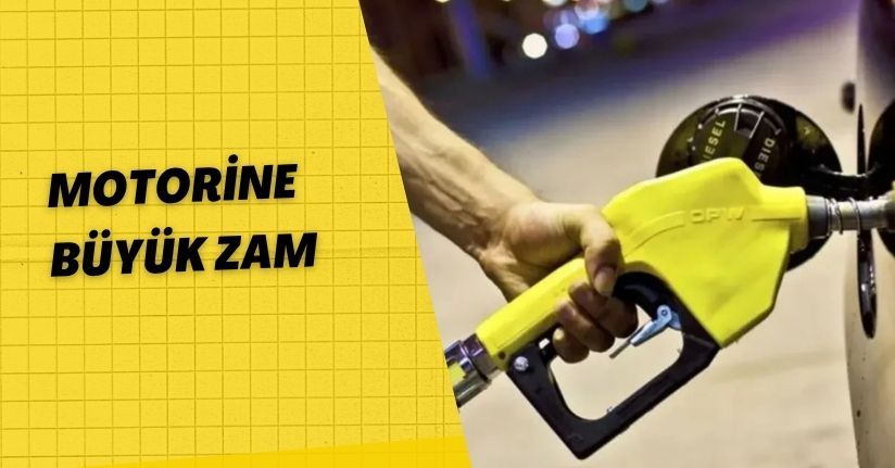 Motorine büyük zam