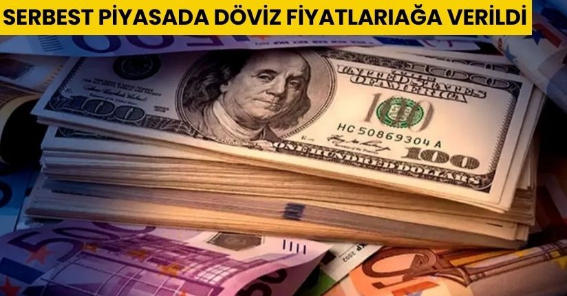 Serbest piyasada döviz fiyatları