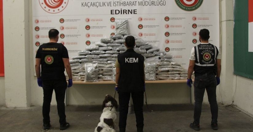 54 milyon değerinde uyuşturucu ele geçirildi