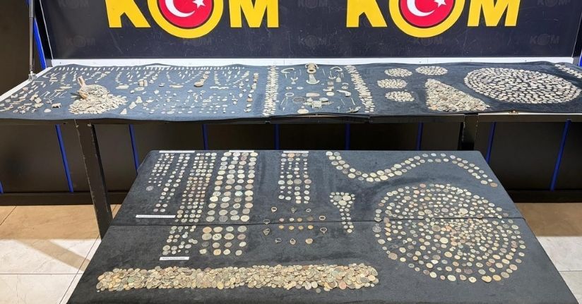 30 milyon liralık tarihi eser ele geçirildi