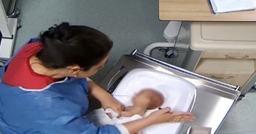 Bebeğe şiddet uygulayan hemşire: 