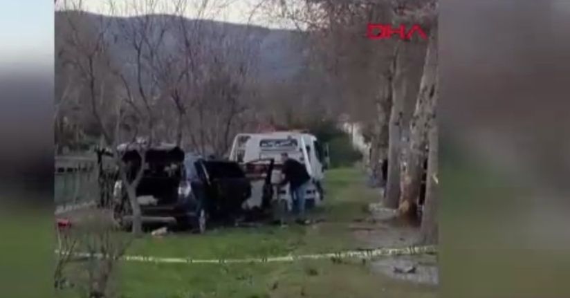 Tokat’ta cip ağaca çarpıp alev aldı: 1 ölü, 2 yaralı