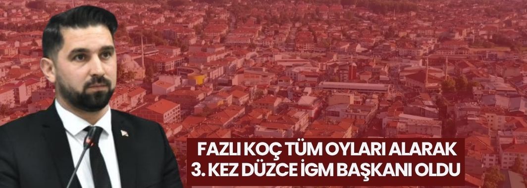 Fazlı Koç Yeniden İl Genel Meclis Başkanı Seçildi