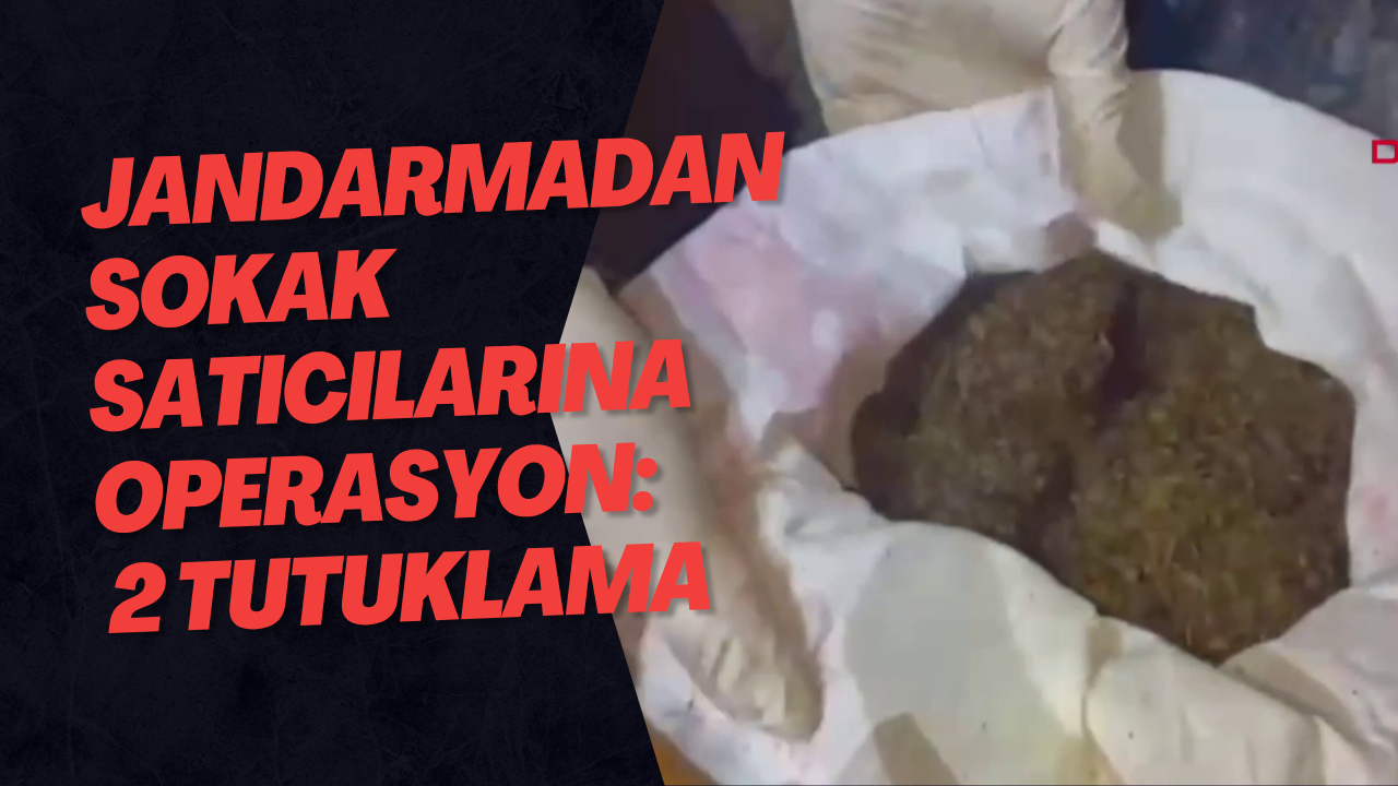 Jandarmadan Sokak Satıcılarına Operasyon: 2 Tutuklama