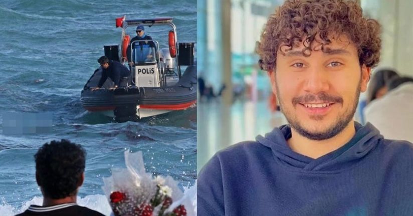 Can pazarının yaşandığı sahilde boğulan genç yüzündeki egzama için denize girmiş