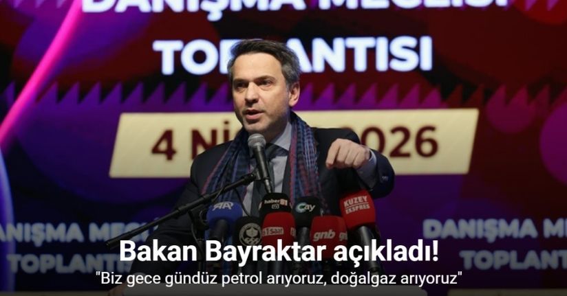 Bakan Bayraktar: 