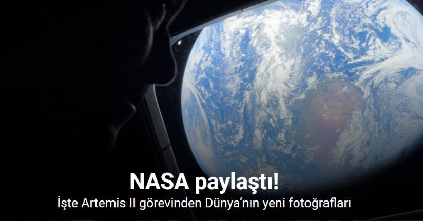 NASA, Artemis II görevinden Dünya’nın yeni fotoğraflarını paylaştı