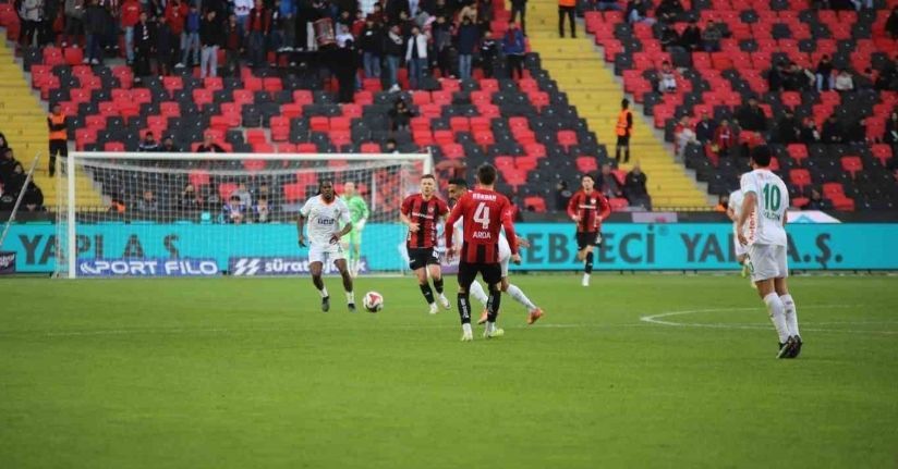  Gaziantep FK: 1 - Corendon Alanyaspor: 1 