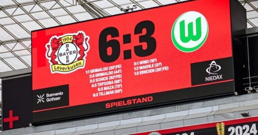 9 gollü düelloda kazanan Bayer Leverkusen