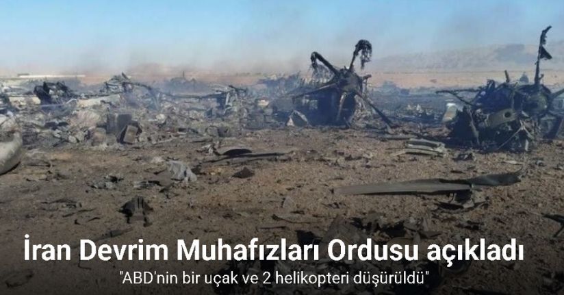 İran Devrim Muhafızları Ordusu, Amerikan C-130 Hercules uçağının düşürüldüğünü iddia etti