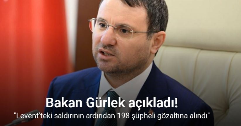 Bakan Gürlek: 