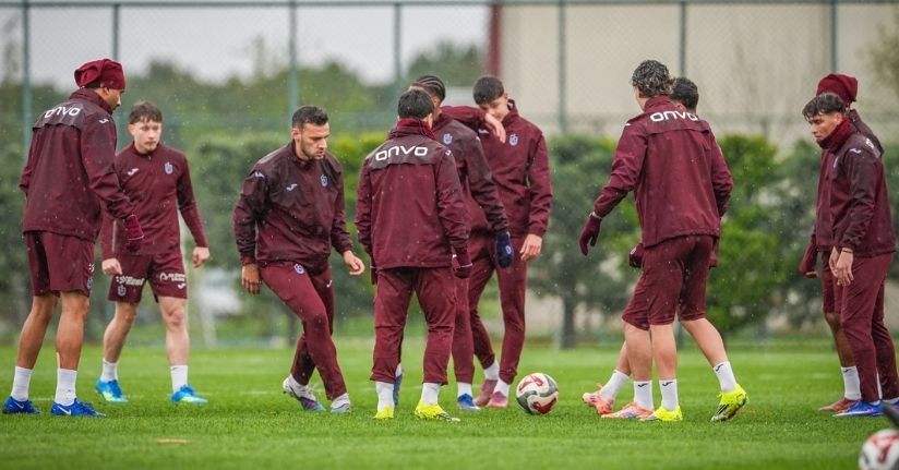 Trabzonspor, Corendon Alanyaspor maçı hazırlıklarına devam etti