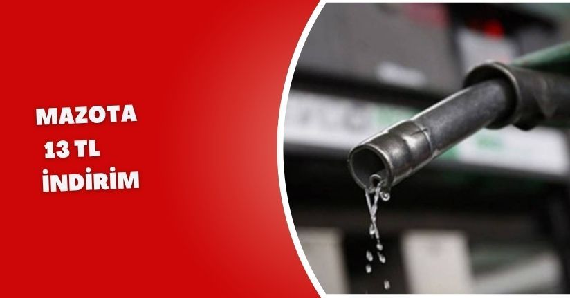 Mazota  13 TL indirim
