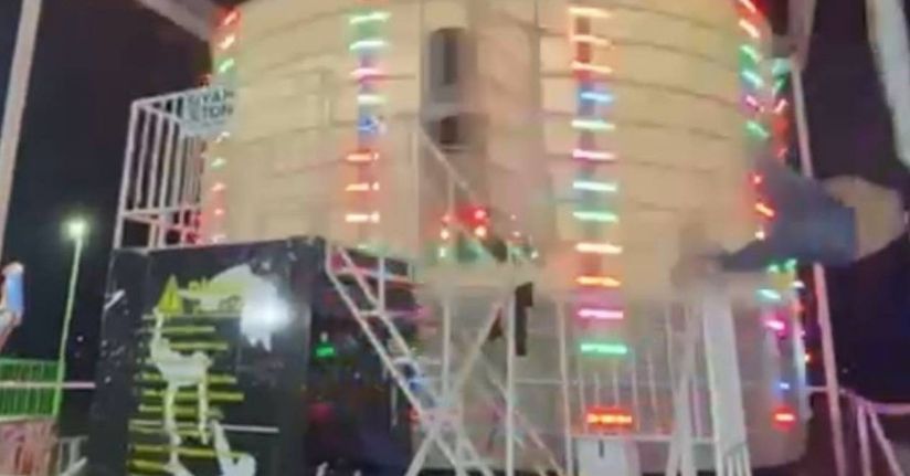 Edirne’deki lunapark faciasının dehşet anları kamerada