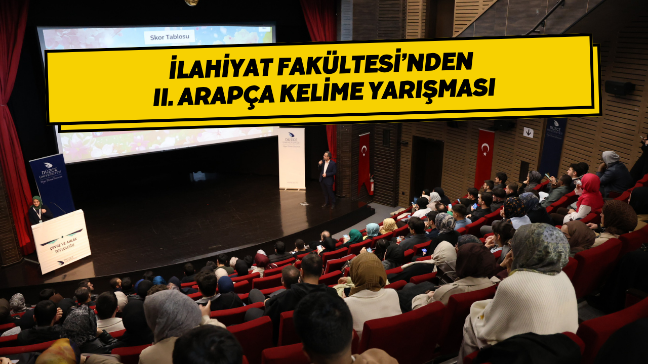 İlahiyat Fakültesi’nden II. Arapça Kelime Yarışması