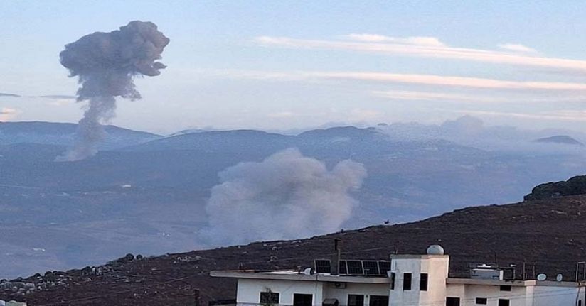 İsrail ordusu, Lübnan’da Hizbullah’a ait roketatar sistemlerini hedef aldı