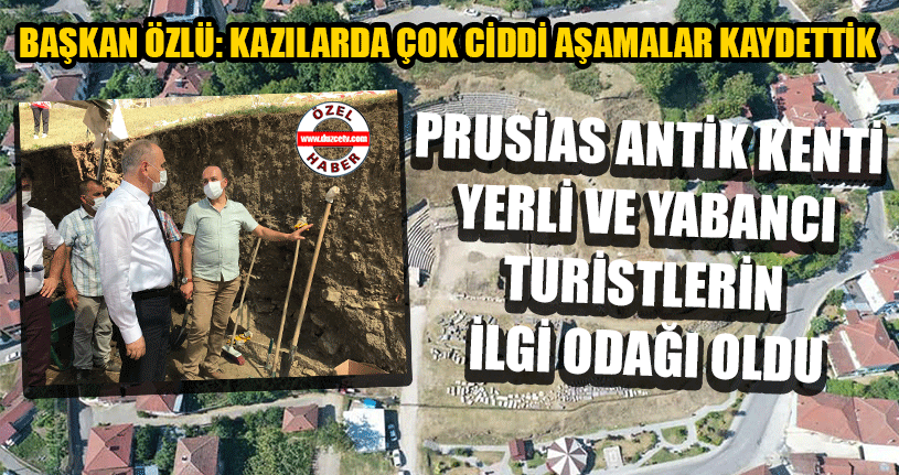 Antik Kent Yerli ve Yabancı Turistlerin İlgi Odağı Oldu