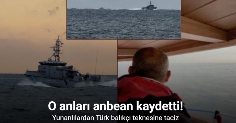 Yunanlılar Türk balıkçı teknesini taciz etti